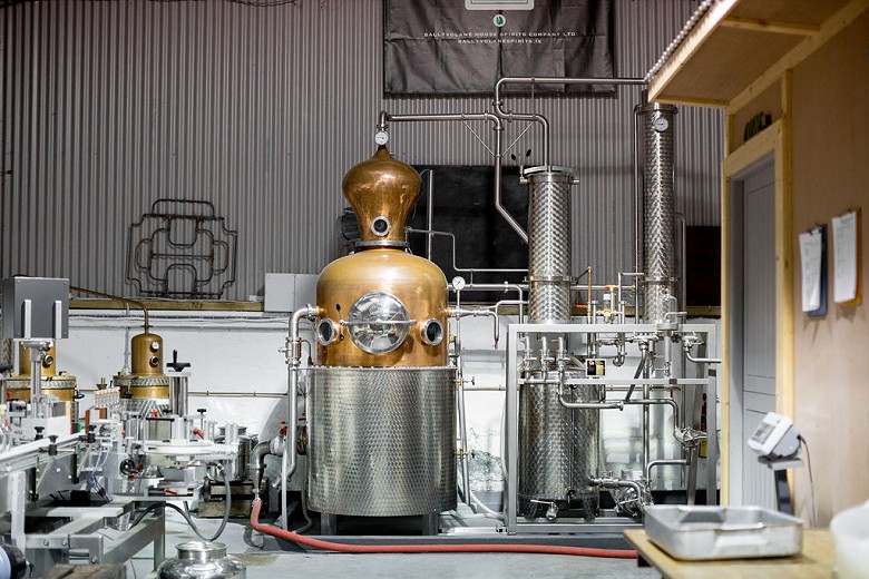 Our Carl gin still, Bertha's Revenge Gin