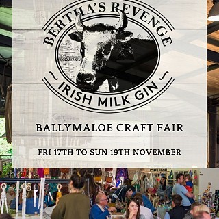 Bertha's Revenge Gin at Ballymaloe Craft Fair