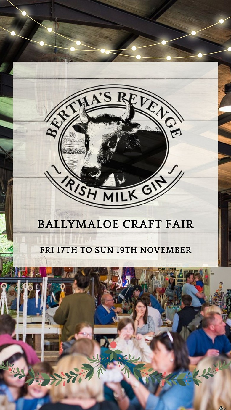 Bertha's Revenge Gin at Ballymaloe Craft Fair