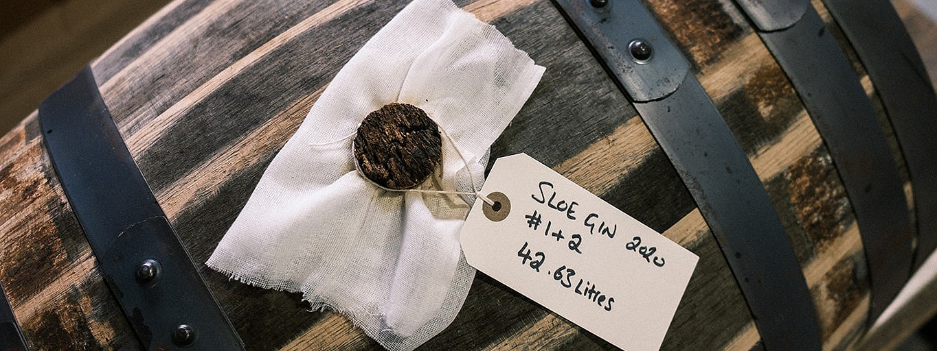 Barrel aged Sloe Bertha