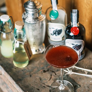 Bertha's Revenge Hedgerow Martini