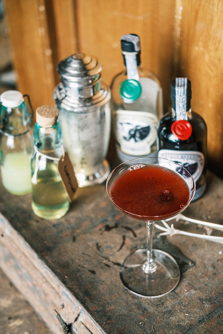 Bertha's Revenge Hedgerow Martini