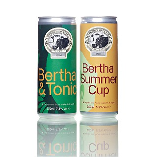 Bertha's Revenge Gin RTD Cans