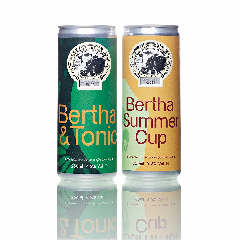 Bertha's Revenge Gin RTD Cans