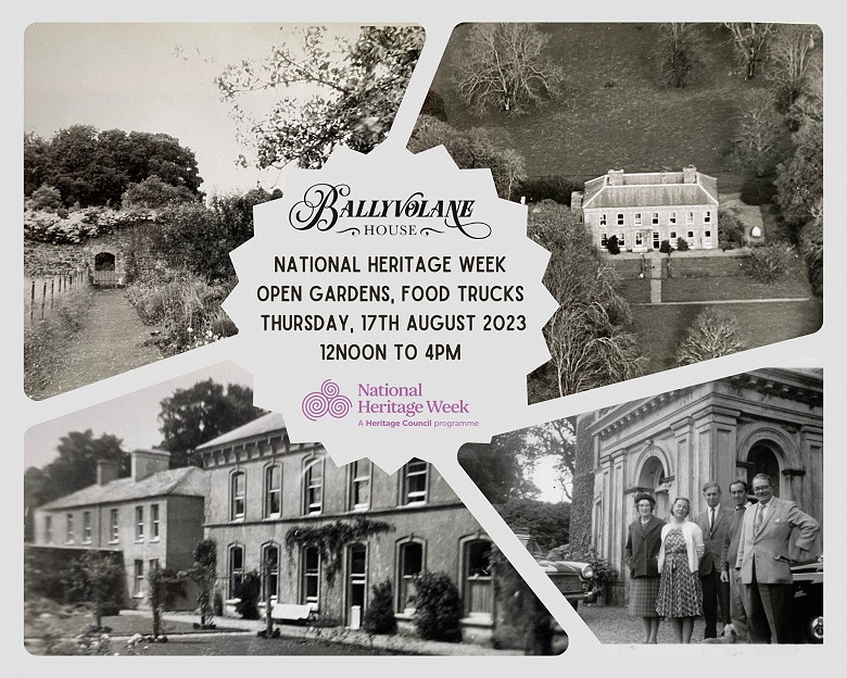 National Heritage Week 2023 Ballyvolane House