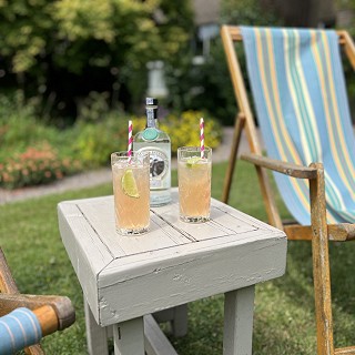 Bertha's Revenge Rhubarb Mule