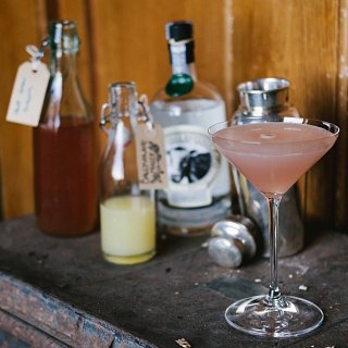 Ballyvolane House Rhubarb Martini