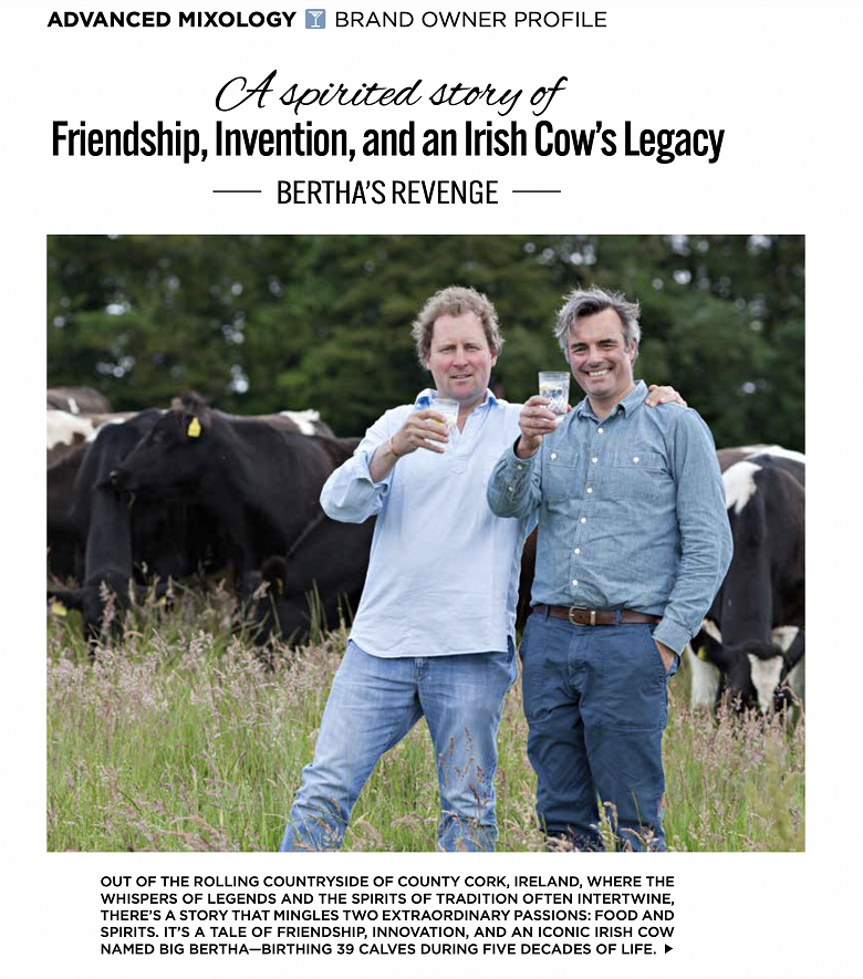 Distilled Magazine features Bertha's Revenge Gin