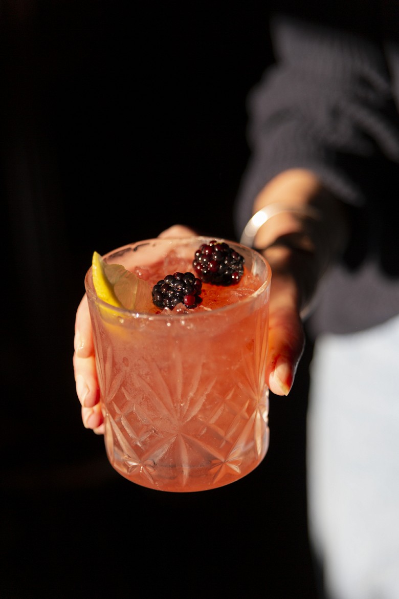 Bertha Bramble Cocktail